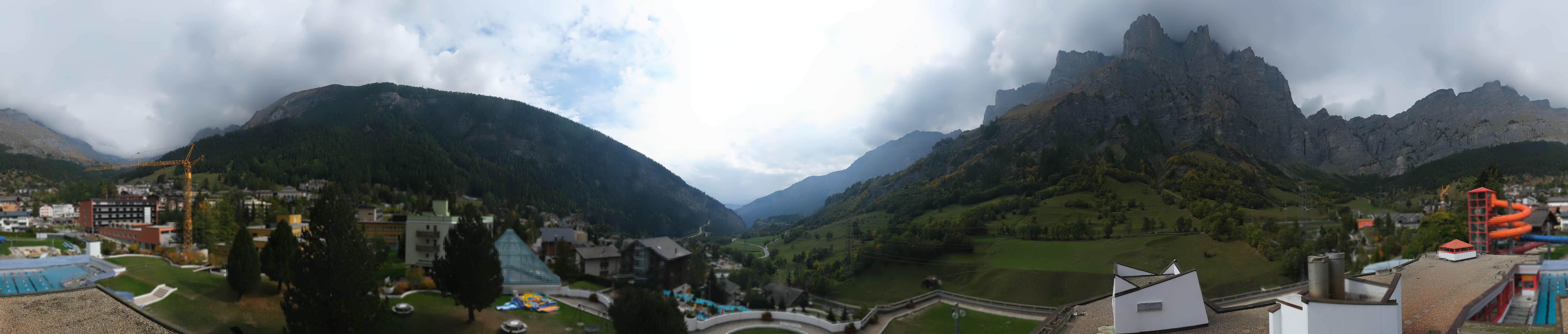 Archiv Foto Webcam Leukerbad: Therme