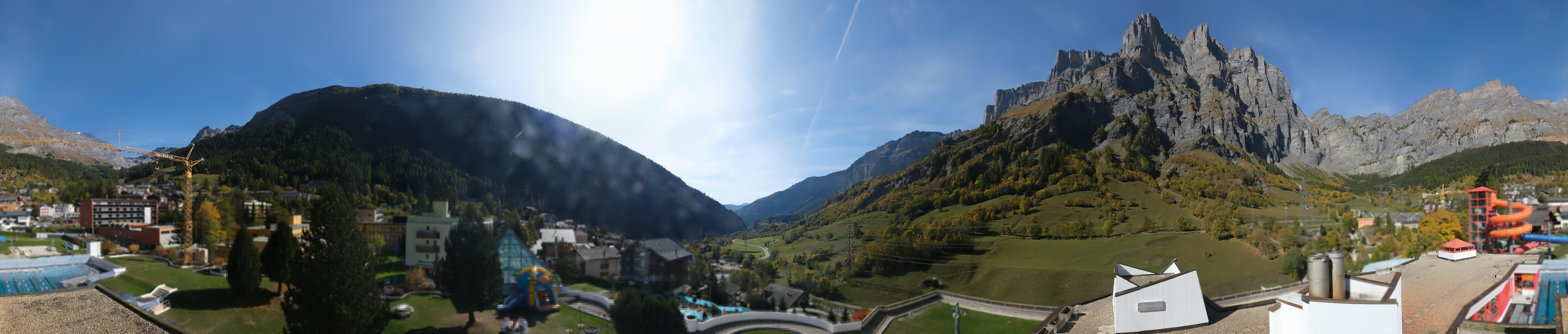 Archiv Foto Webcam Leukerbad: Therme