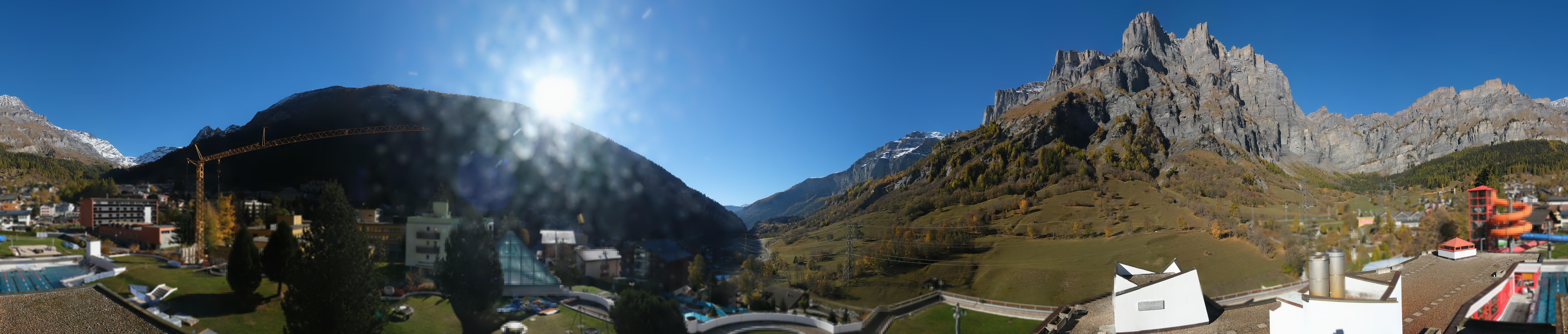 Archiv Foto Webcam Leukerbad: Therme
