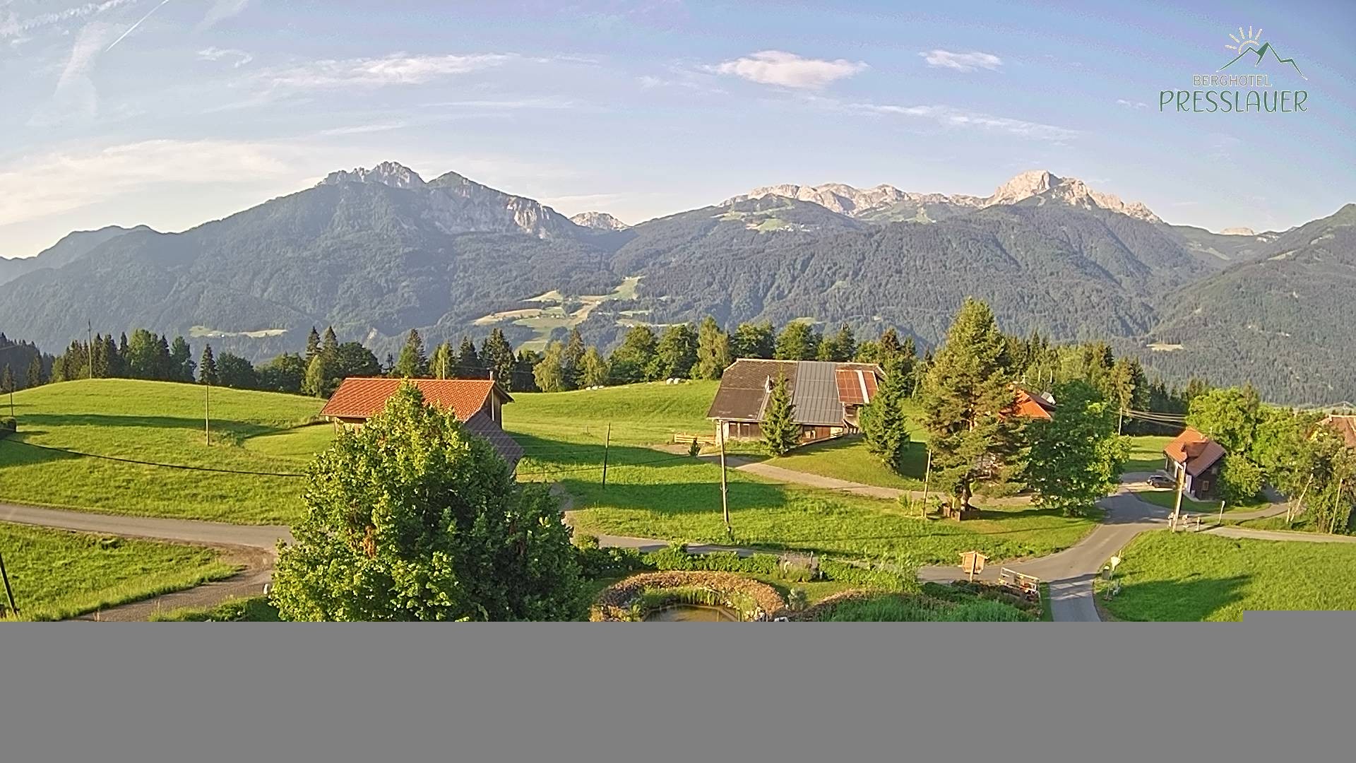 Archiv Foto Webcam Ausblick vom Berghotel Presslauer in Kärnten