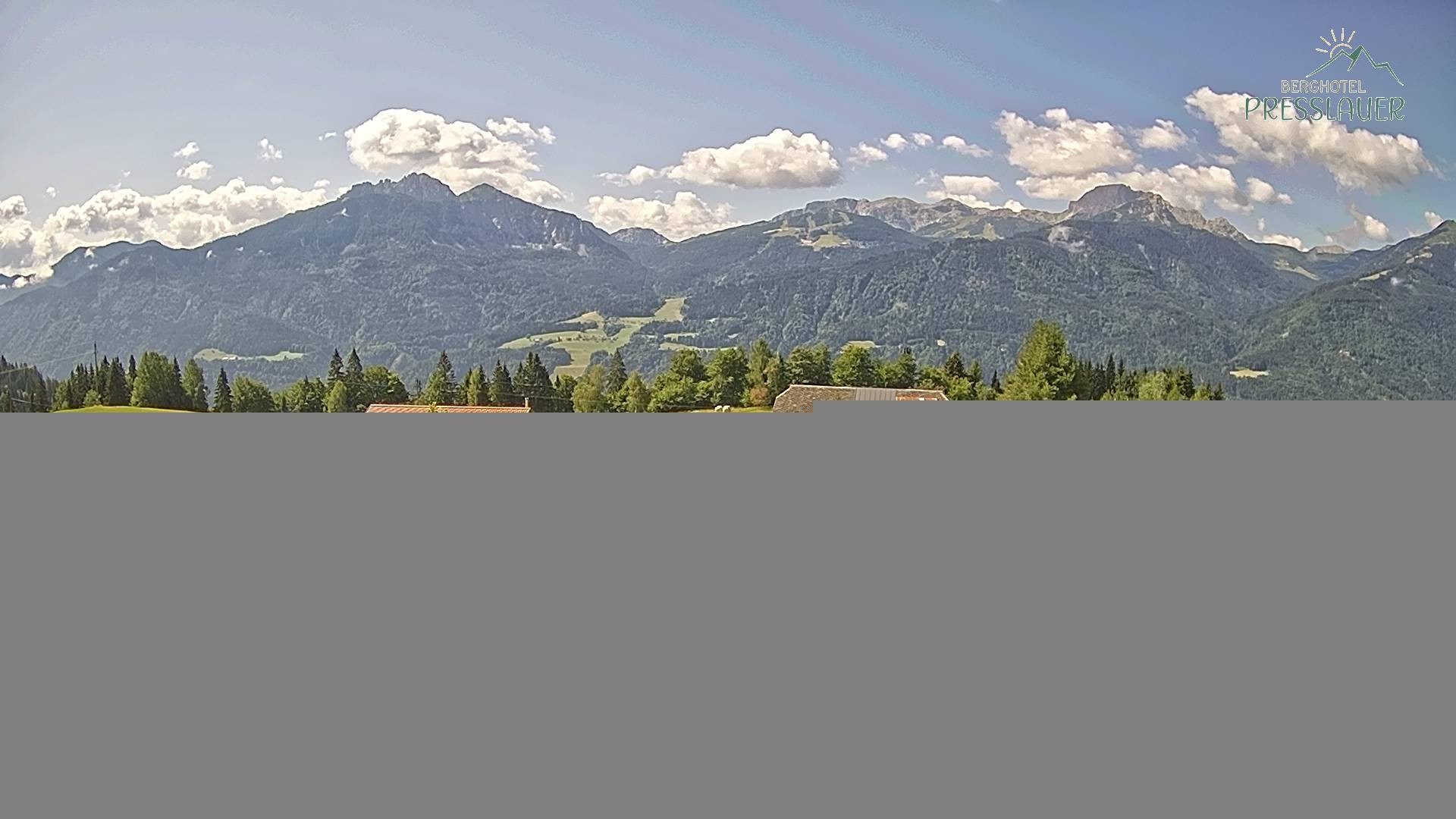 Archiv Foto Webcam Ausblick vom Berghotel Presslauer in Kärnten