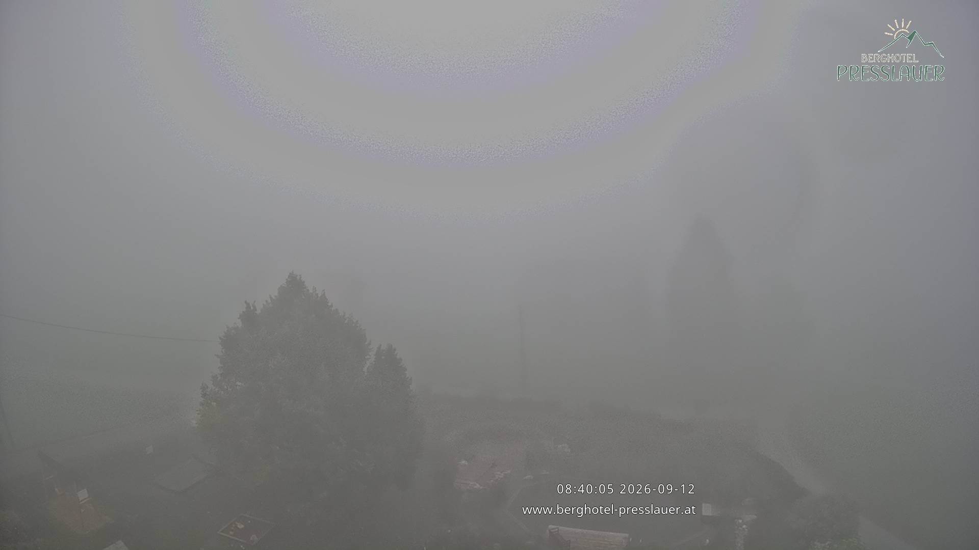 Archiv Foto Webcam Ausblick vom Berghotel Presslauer in Kärnten