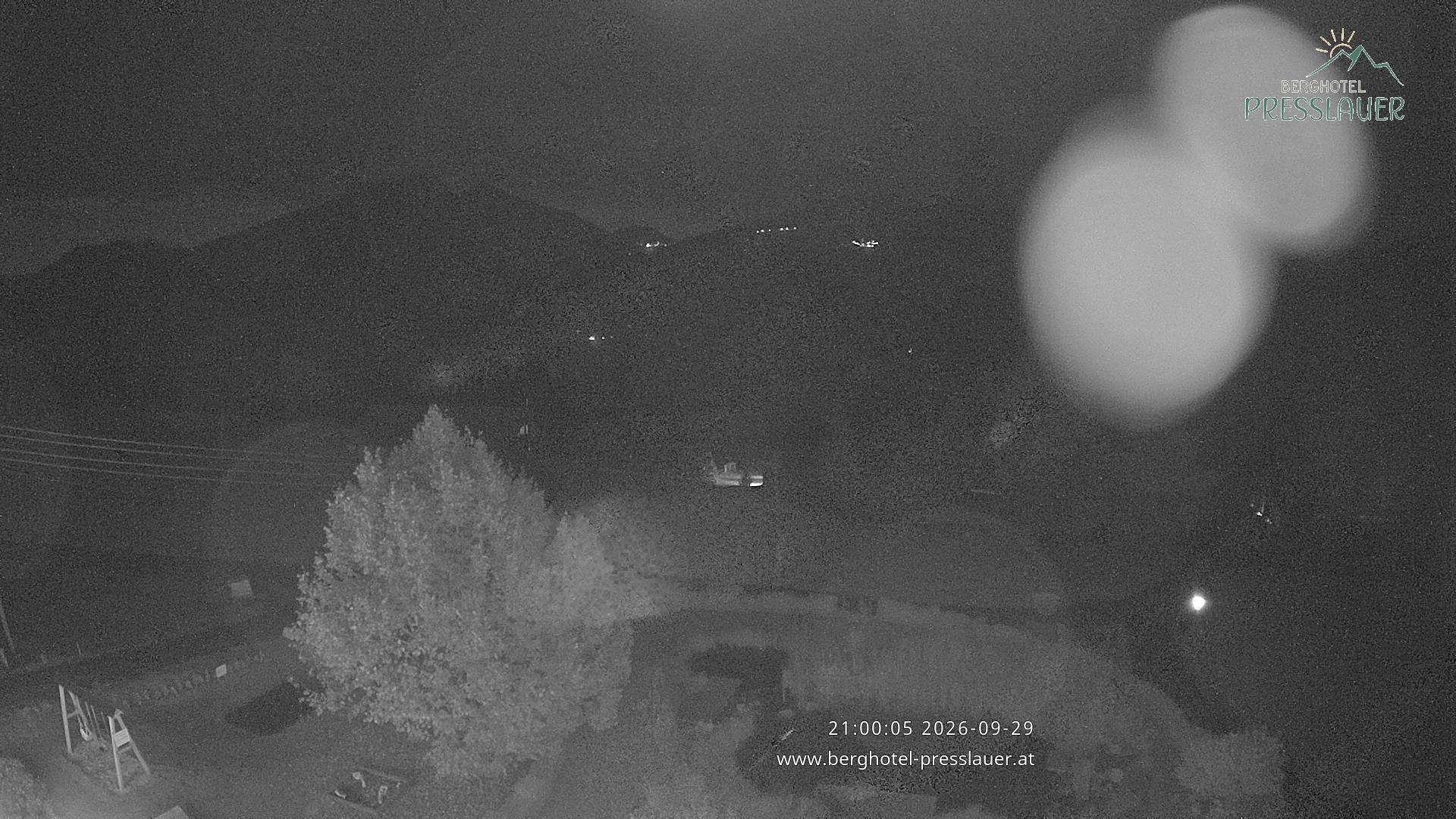 Archiv Foto Webcam Ausblick vom Berghotel Presslauer in Kärnten