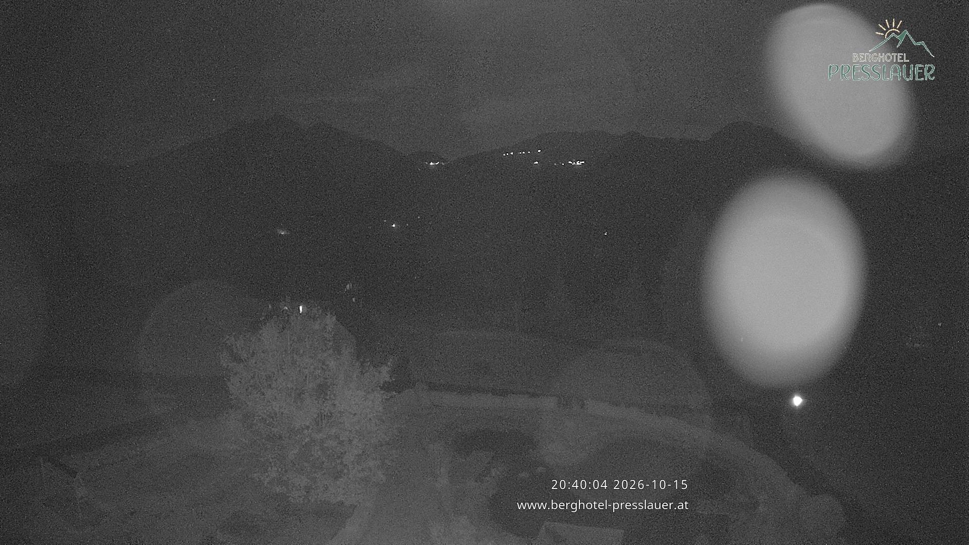 Archiv Foto Webcam Ausblick vom Berghotel Presslauer in Kärnten