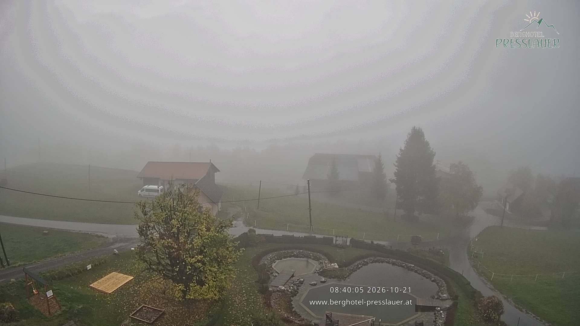 Archiv Foto Webcam Ausblick vom Berghotel Presslauer in Kärnten