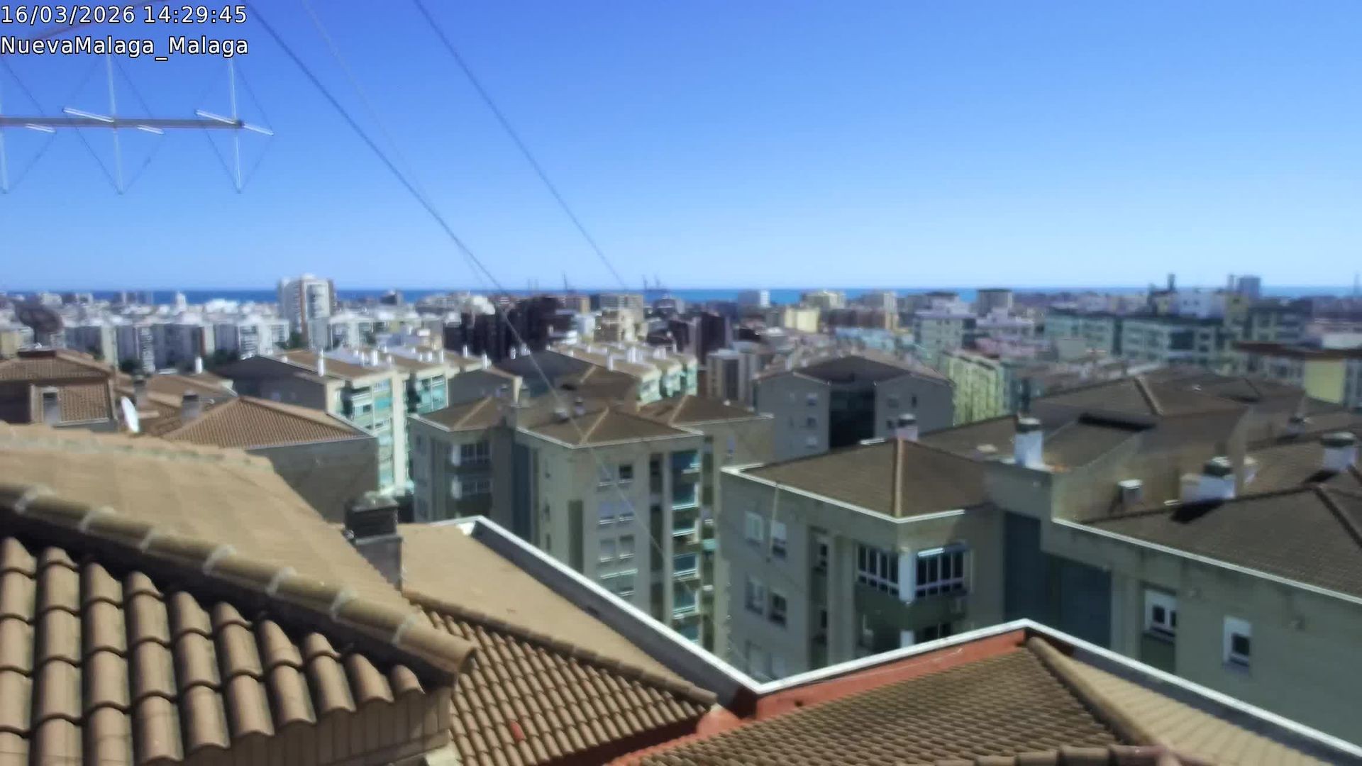 Archiv Foto Webcam Malaga Südosten