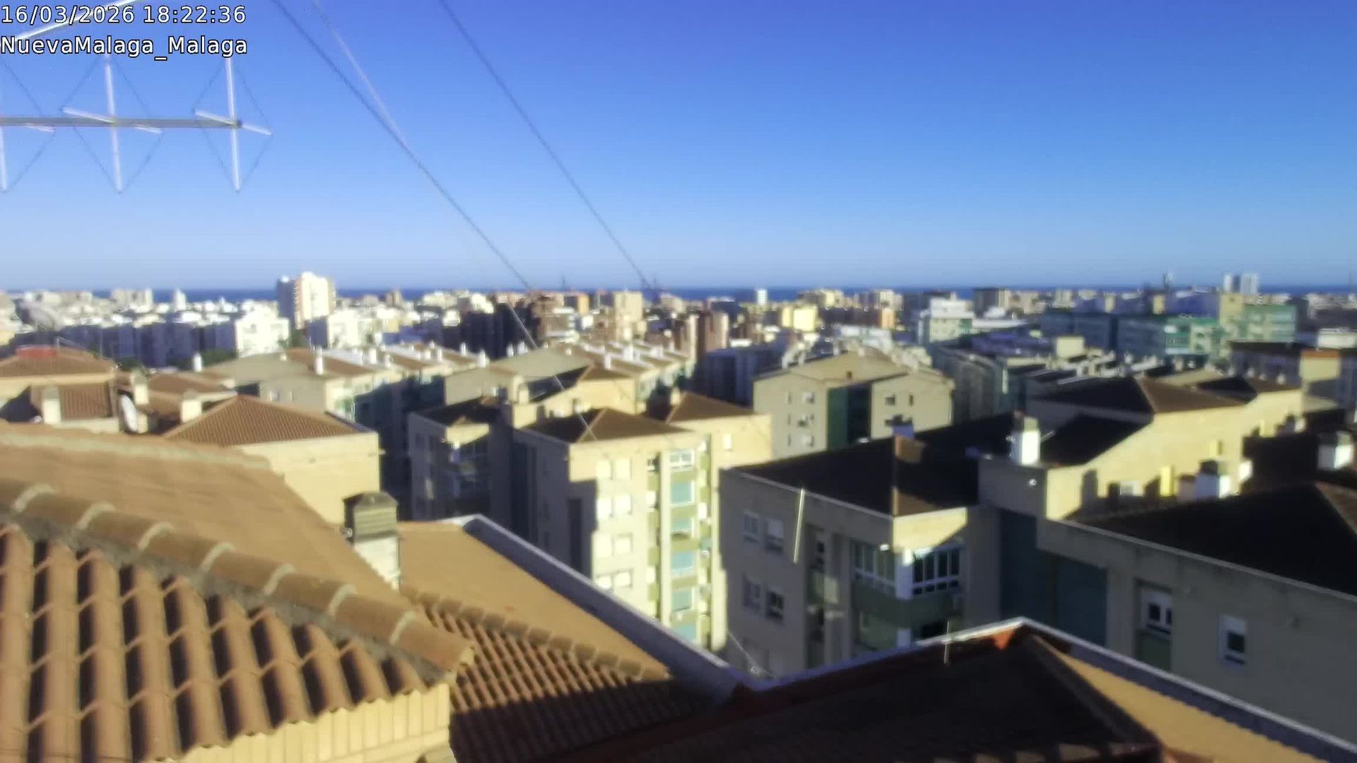 Archiv Foto Webcam Malaga Südosten