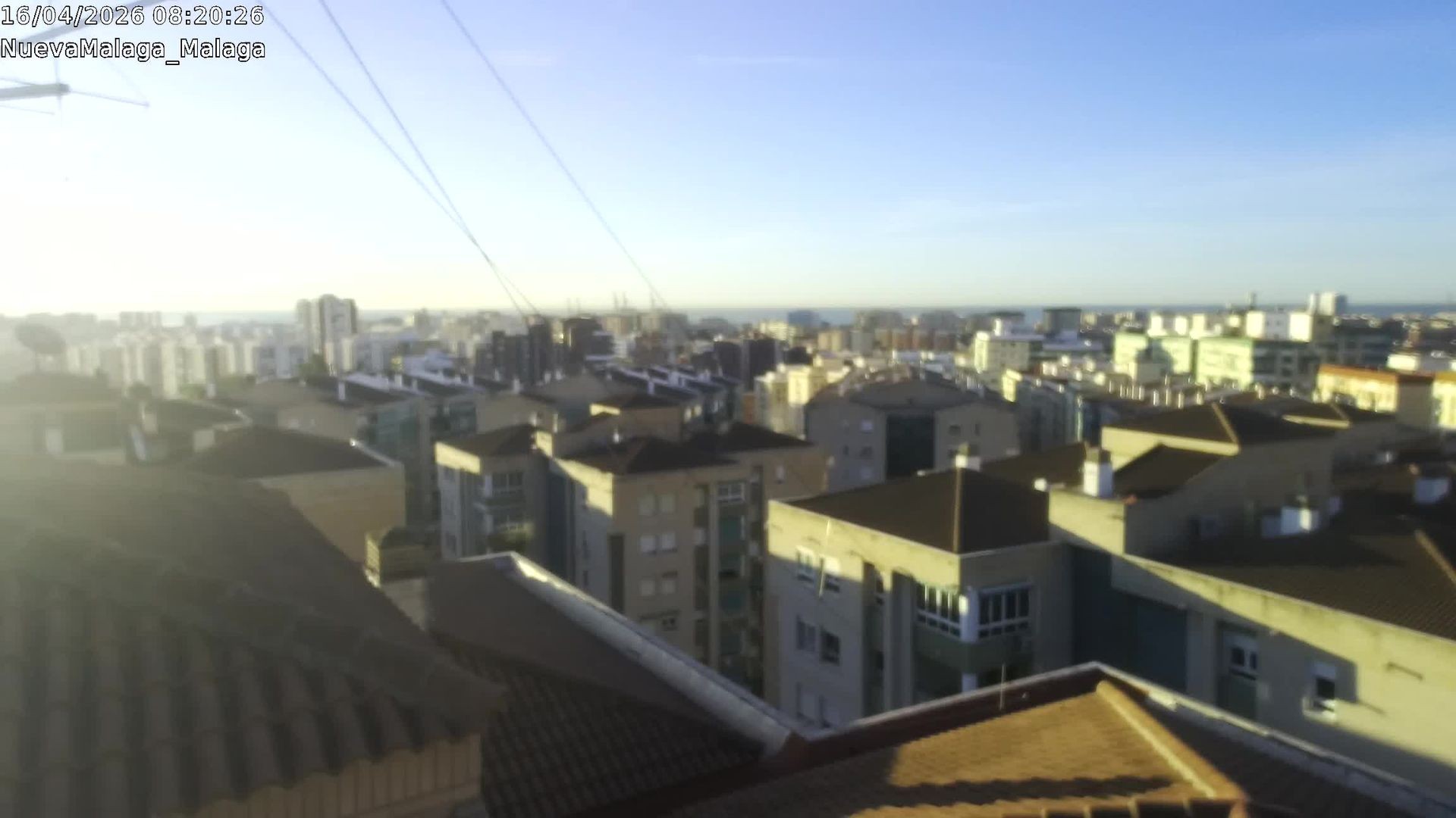Archived image Webcam Malaga: New Malaga