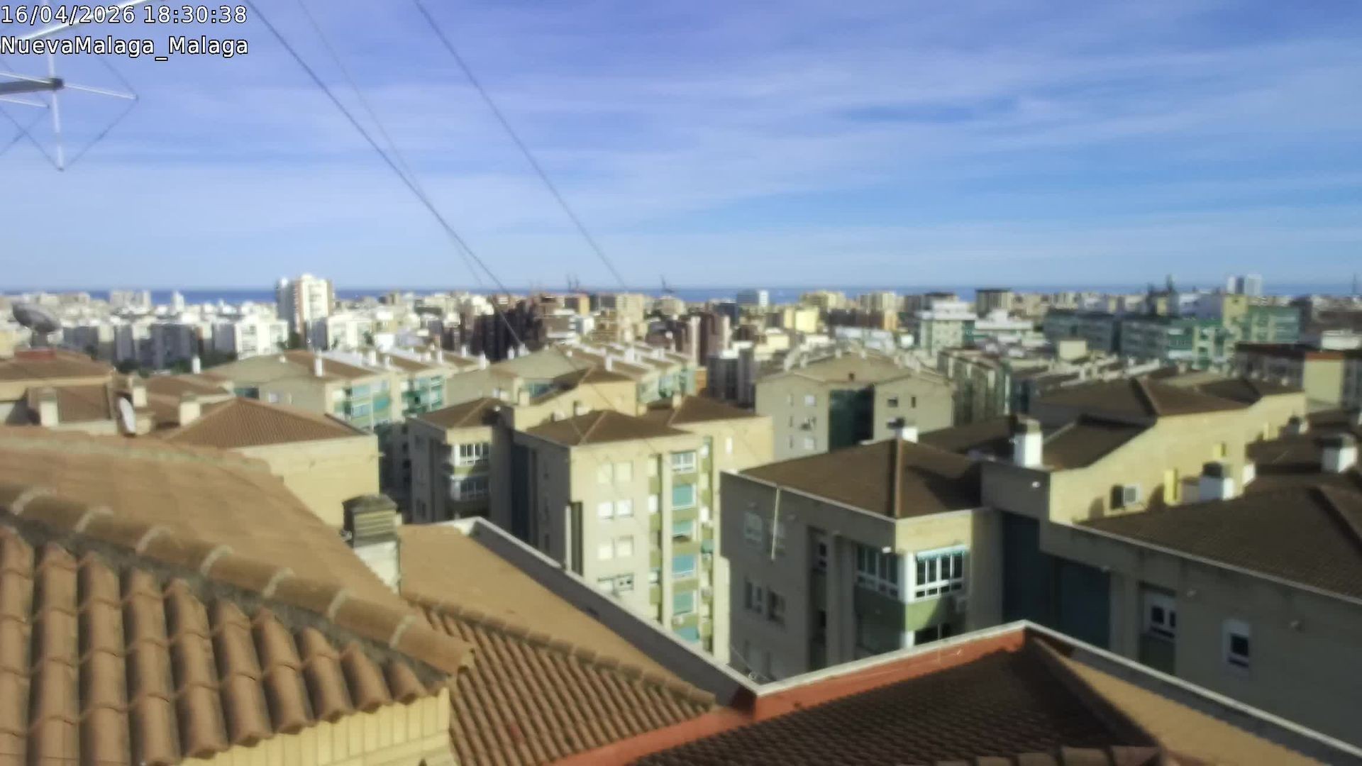 Archiv Foto Webcam Malaga Südosten