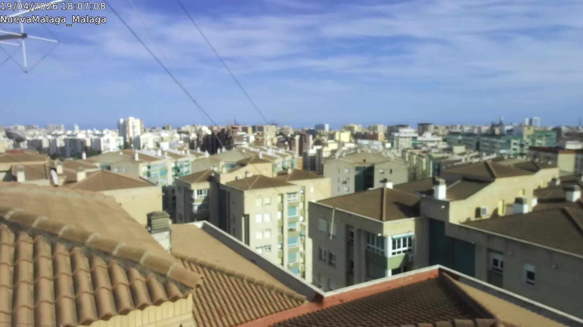 Archiv Foto Webcam Malaga Südosten