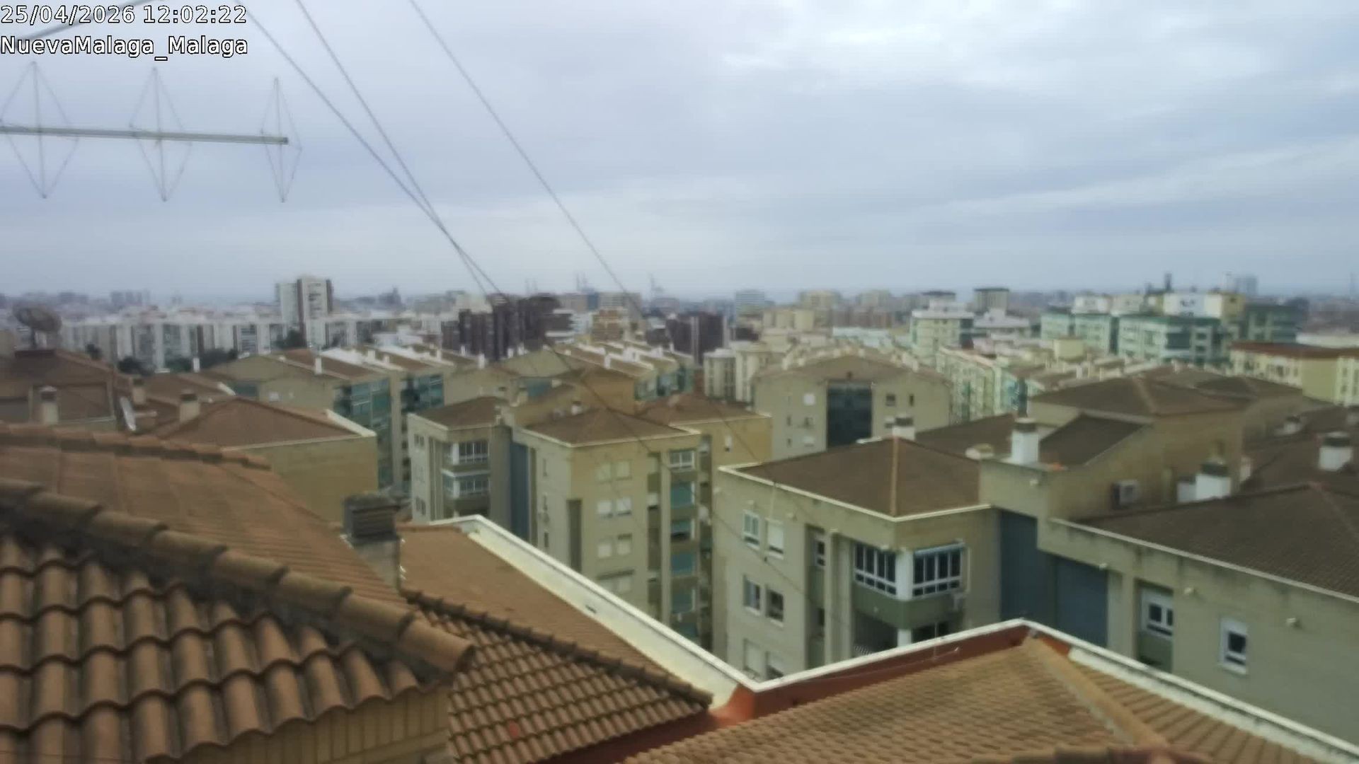 Archived image Webcam Malaga: New Malaga