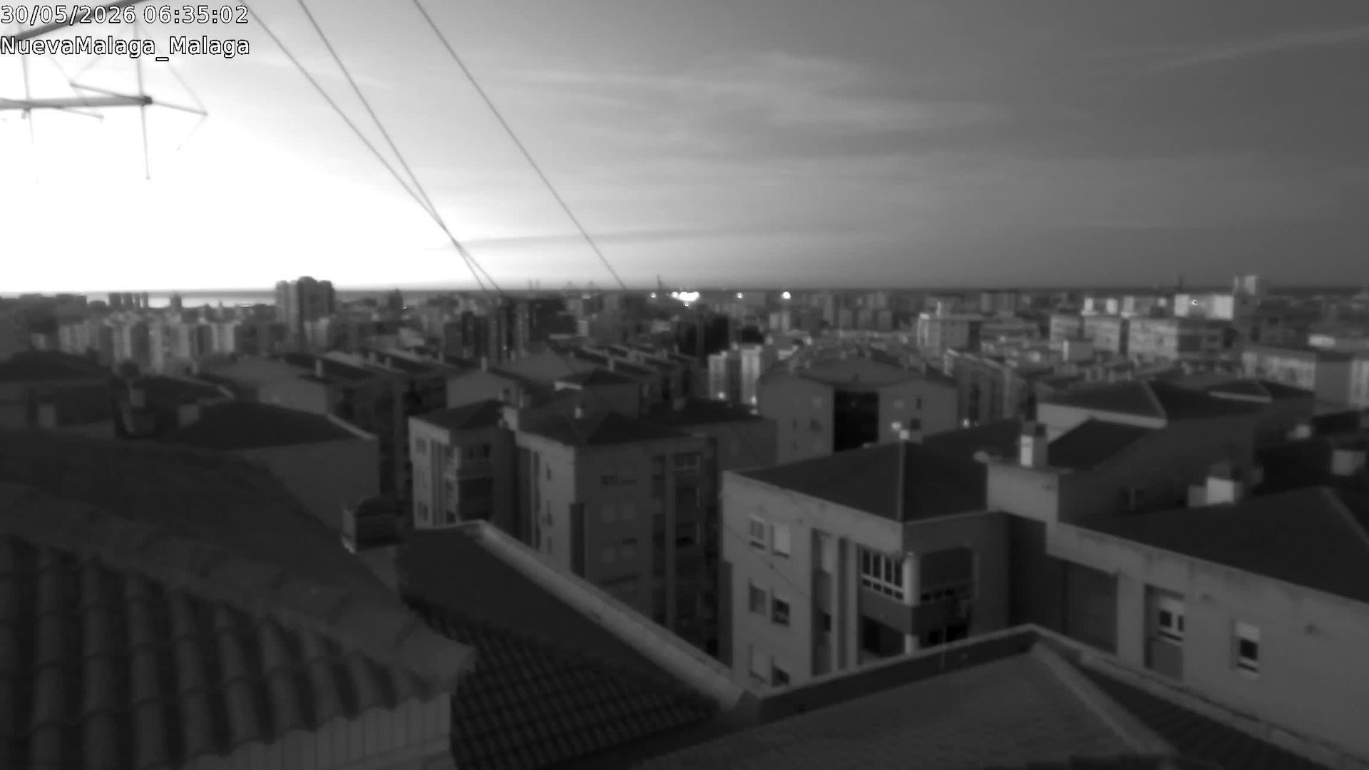 Archived image Webcam Malaga: New Malaga