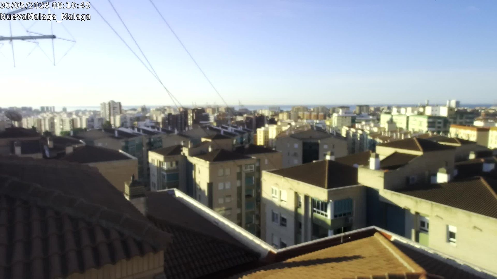Archived image Webcam Malaga: New Malaga