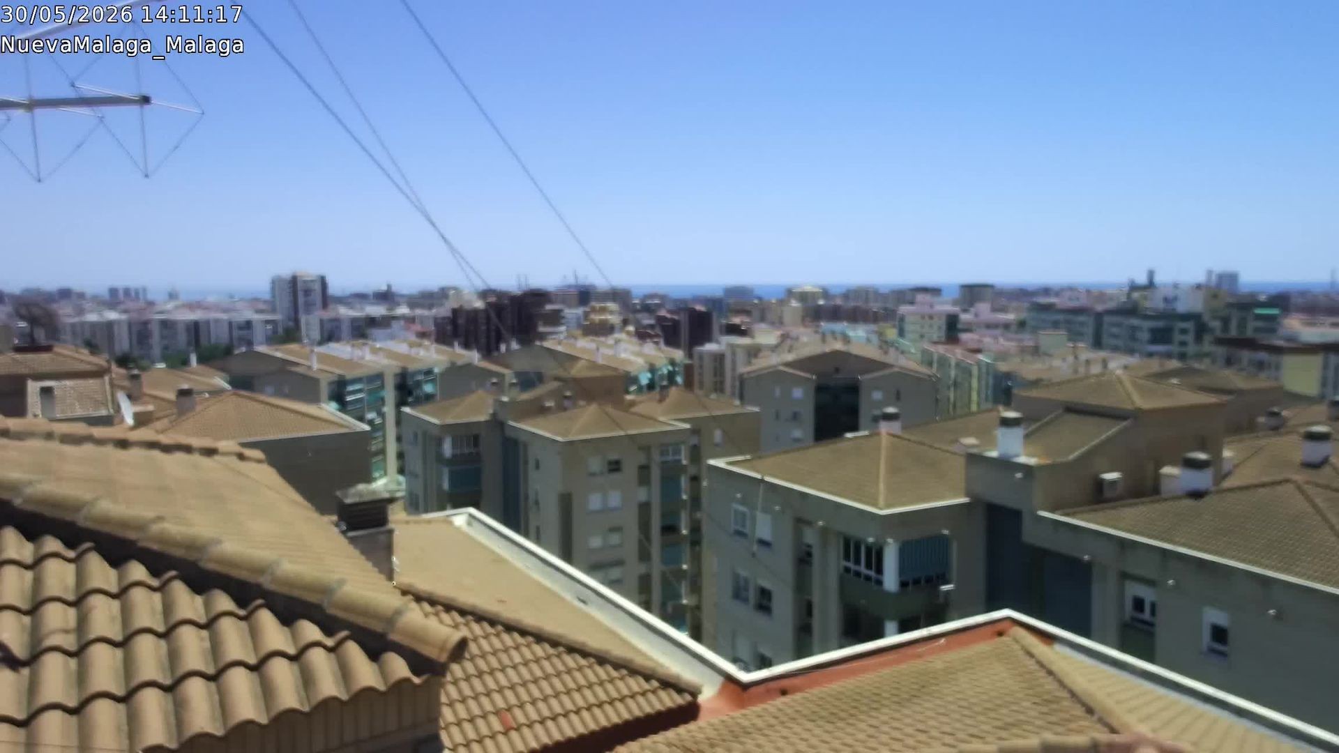 Archived image Webcam Malaga: New Malaga