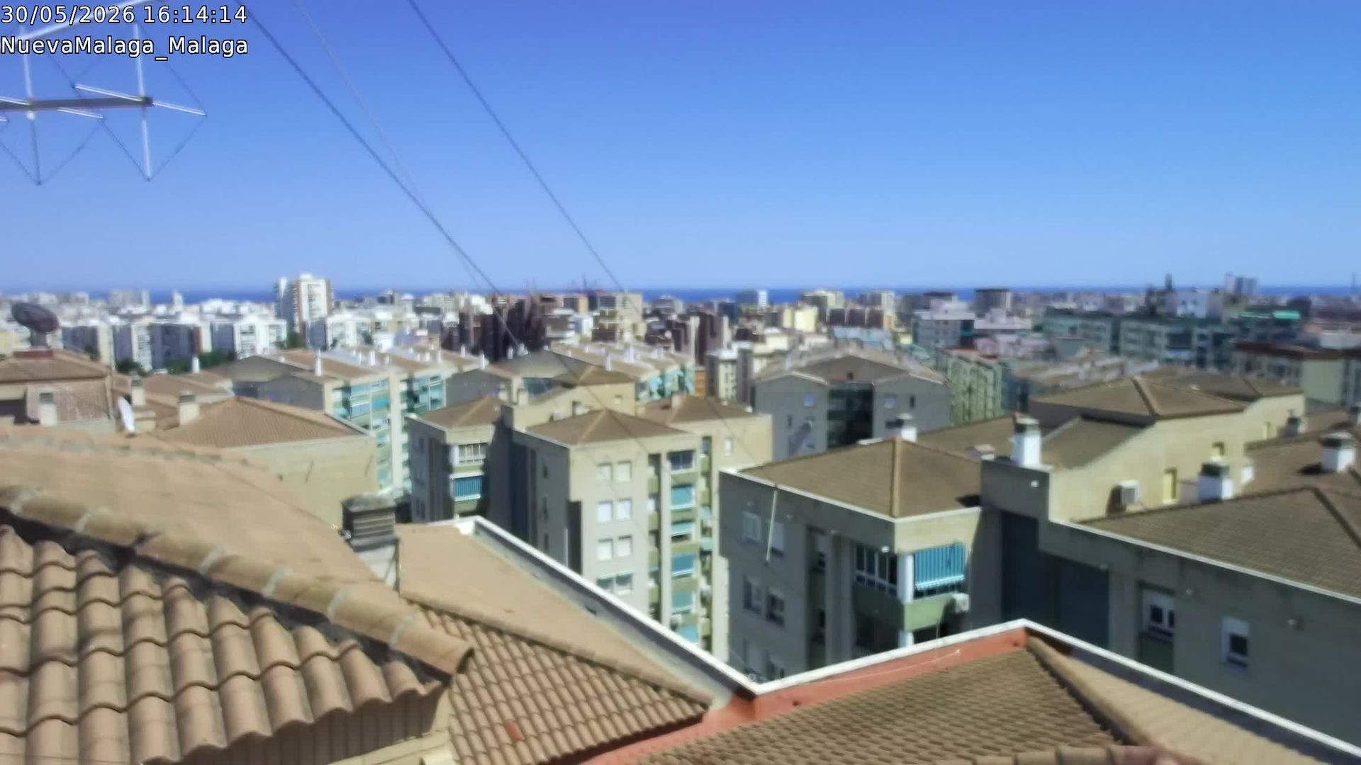 Archived image Webcam Malaga: New Malaga