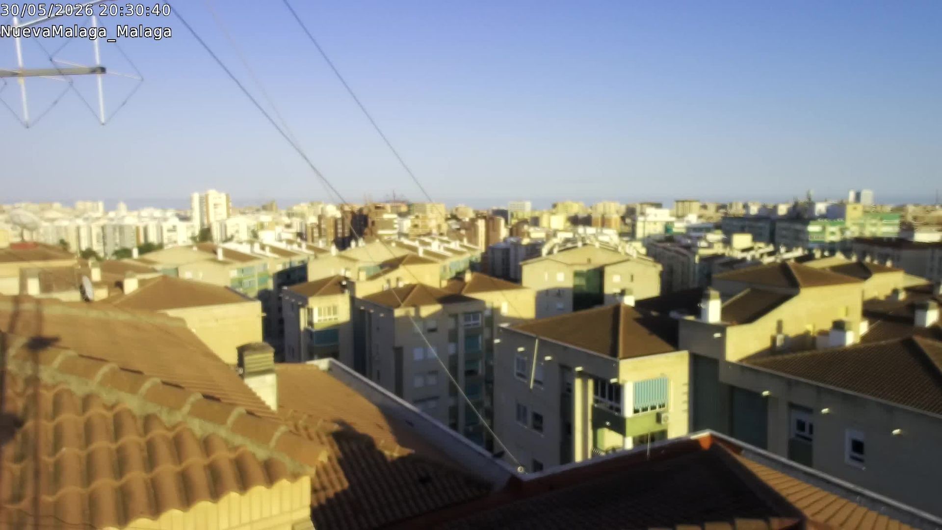Archived image Webcam Malaga: New Malaga