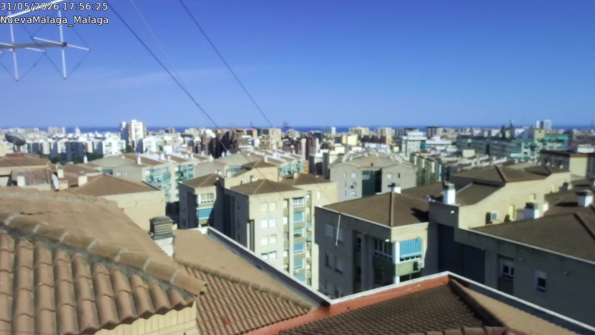 Archived image Webcam Malaga: New Malaga