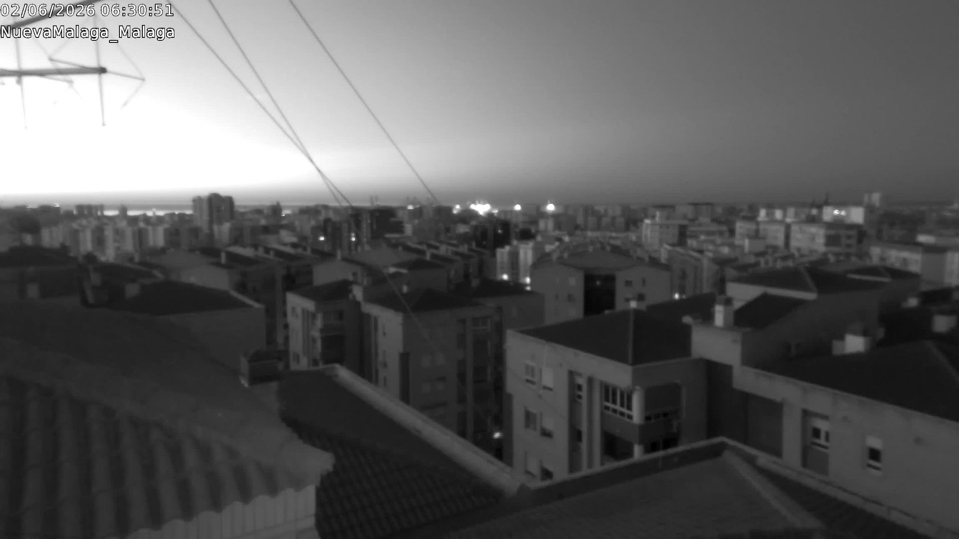 Archived image Webcam Malaga: New Malaga