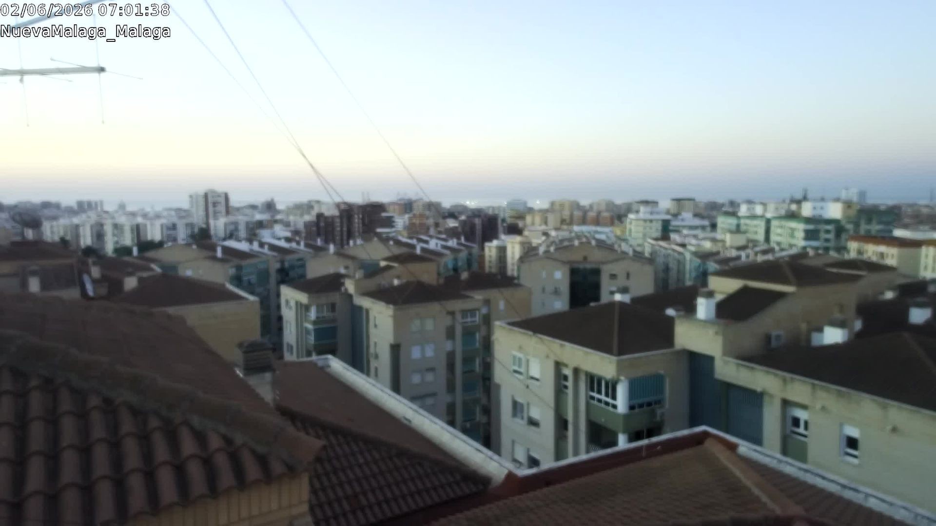 Archived image Webcam Malaga: New Malaga