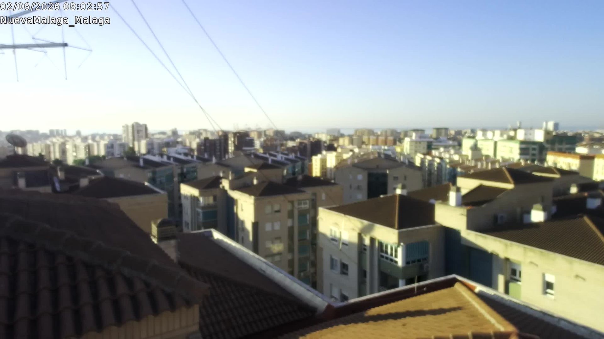 Archived image Webcam Malaga: New Malaga