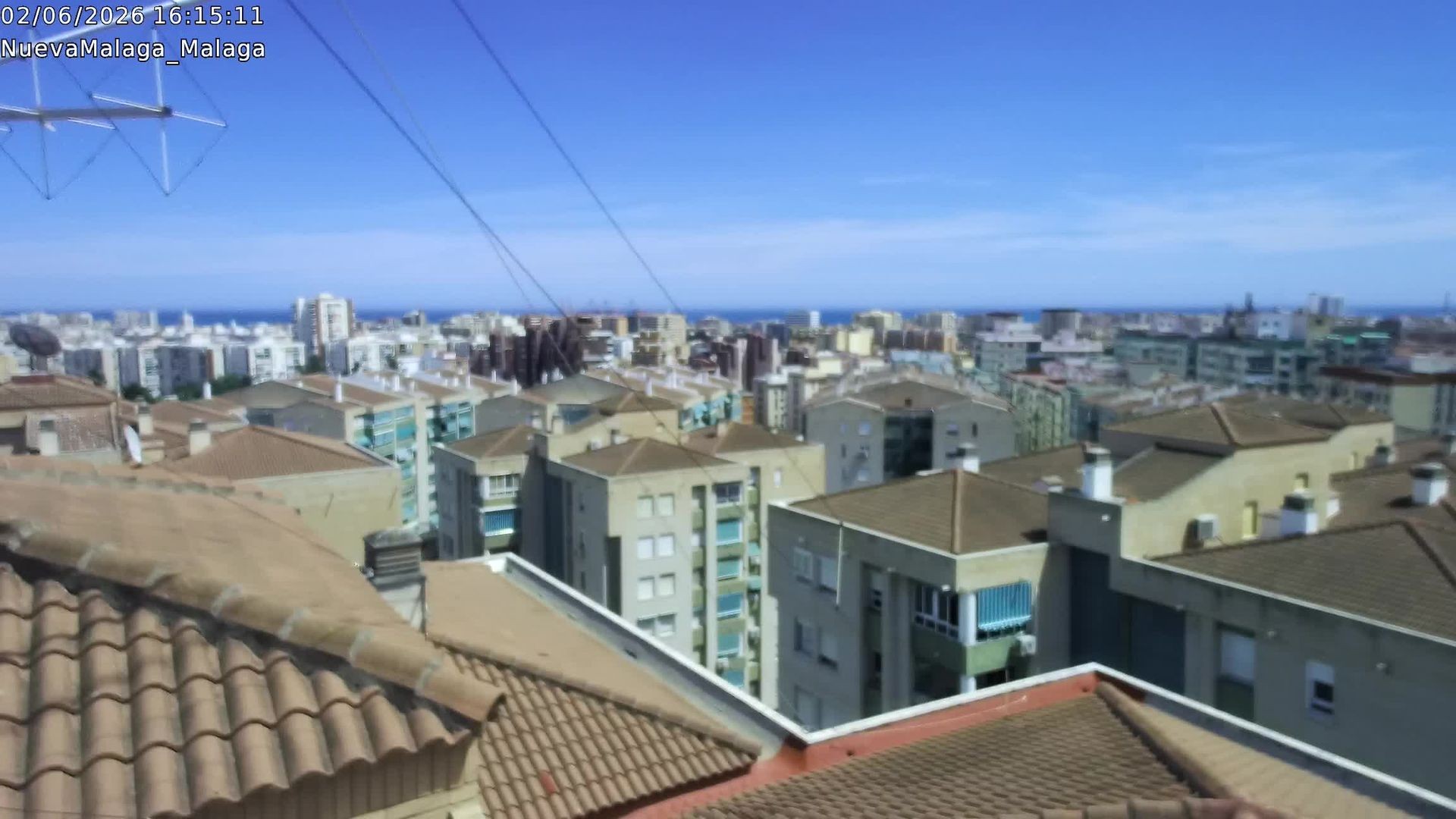 Archived image Webcam Malaga: New Malaga