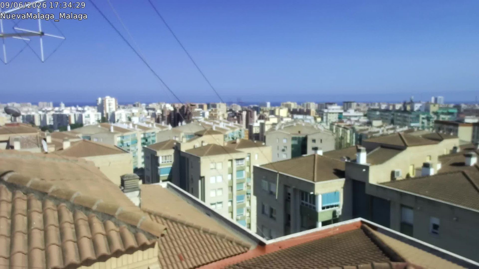 Archiv Foto Webcam Malaga Südosten