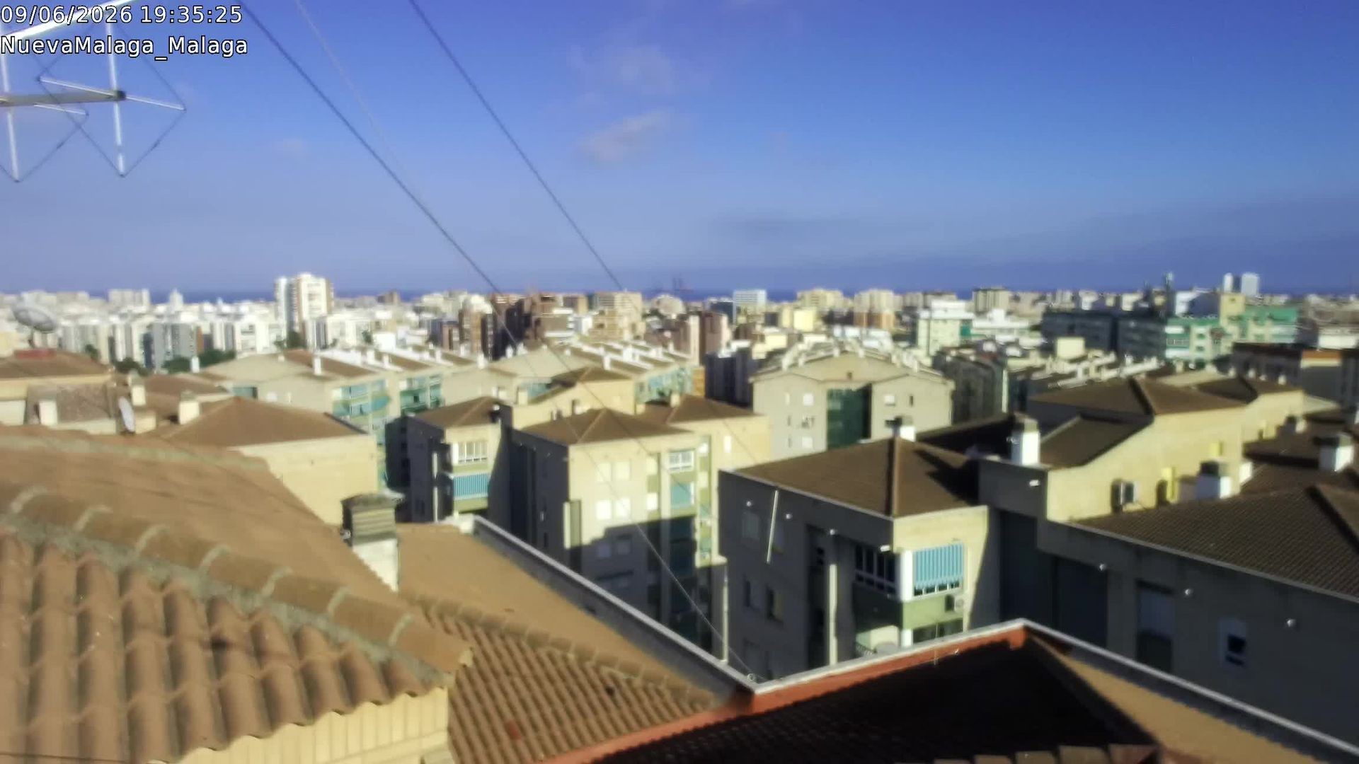 Archived image Webcam Malaga: New Malaga