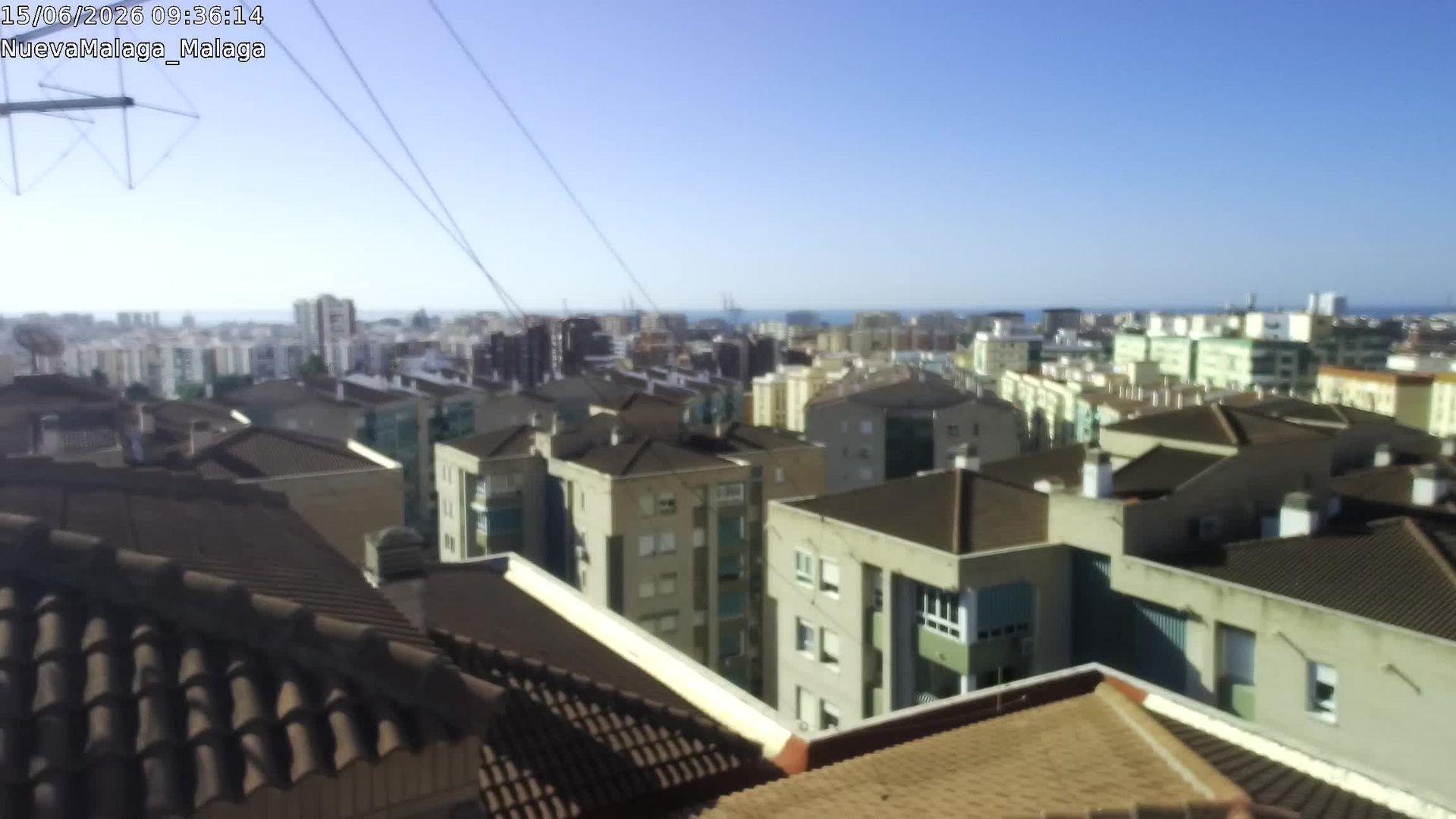 Archived image Webcam Malaga: New Malaga