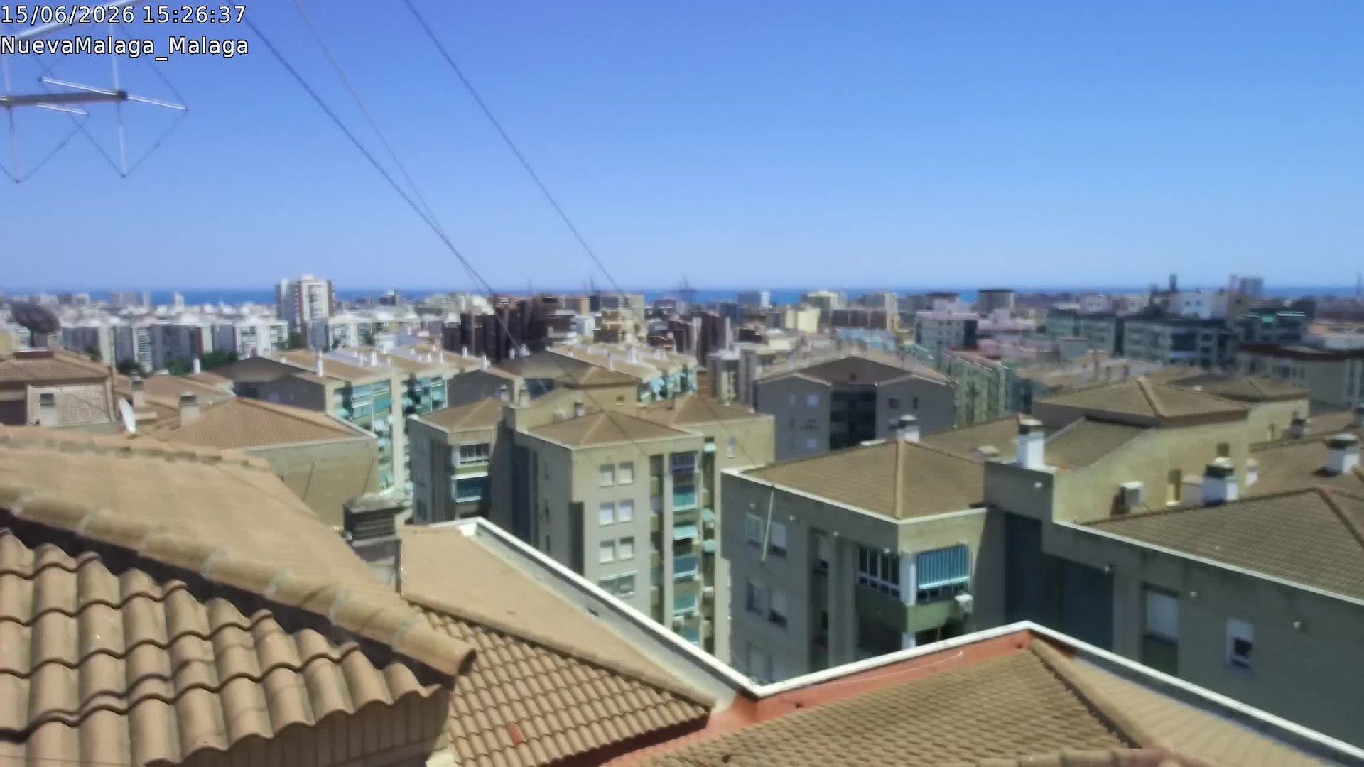 Archived image Webcam Malaga: New Malaga