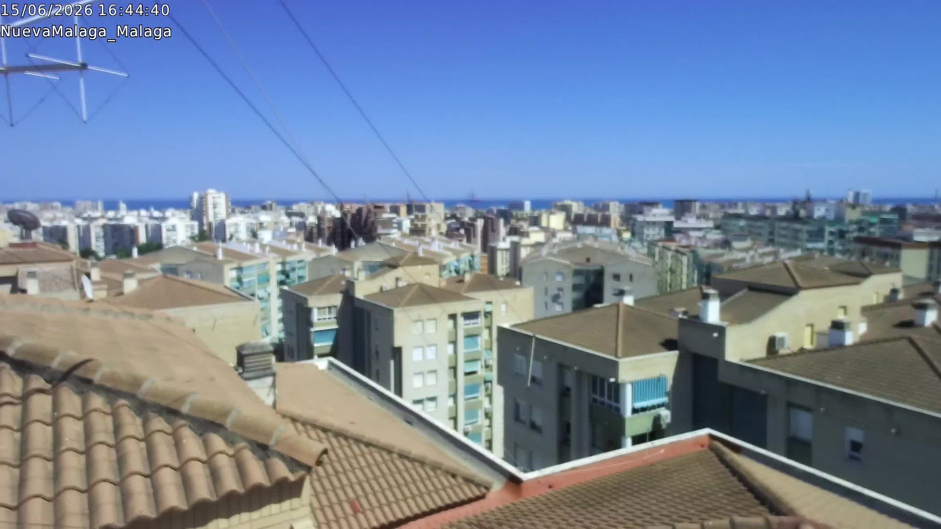 Archived image Webcam Malaga: New Malaga