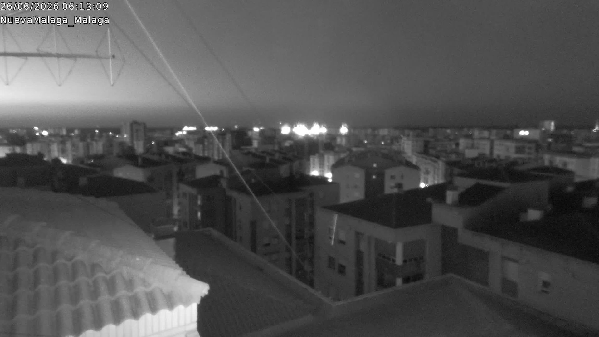 Archived image Webcam Malaga: New Malaga
