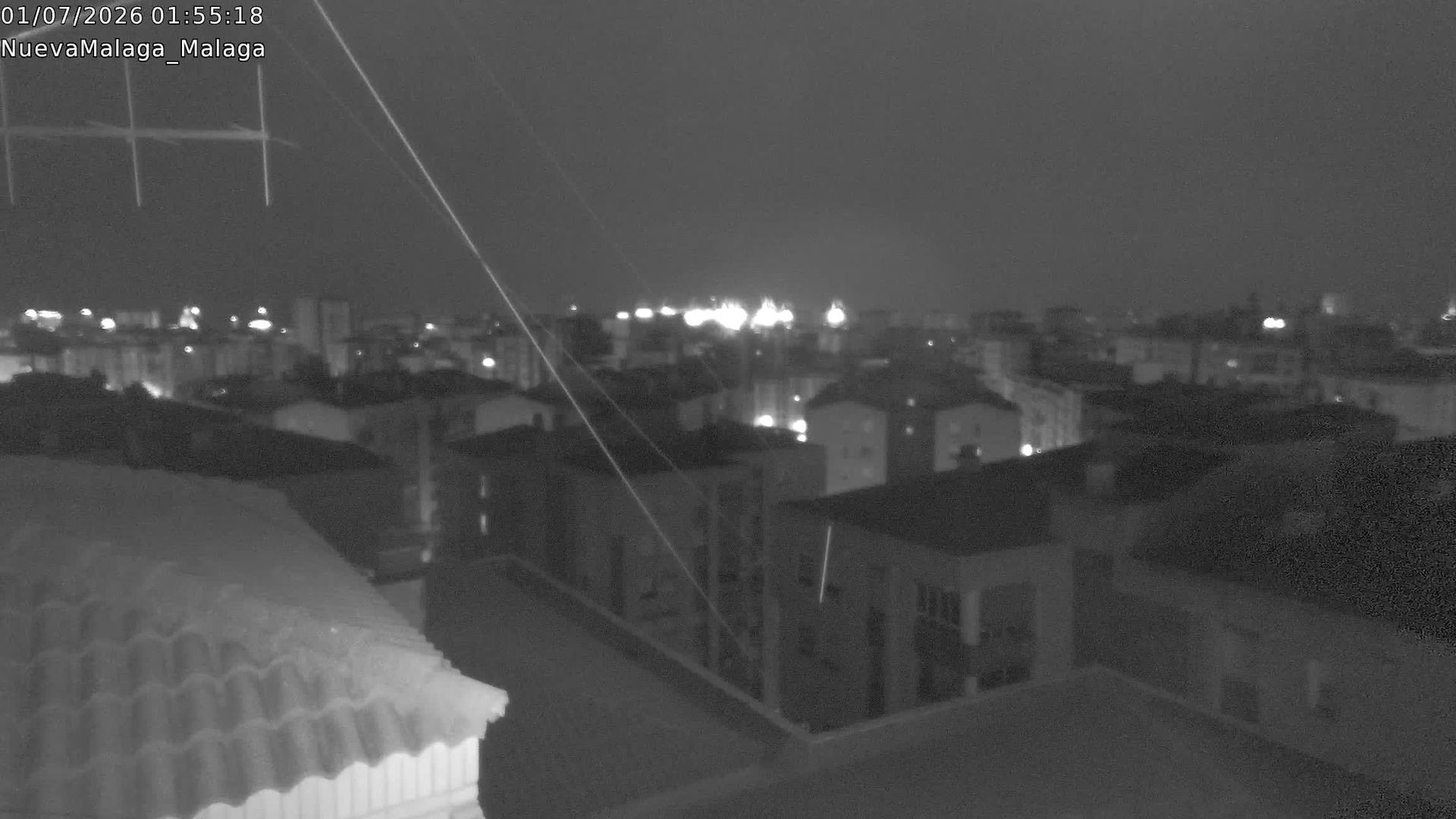 Archived image Webcam Malaga: New Malaga