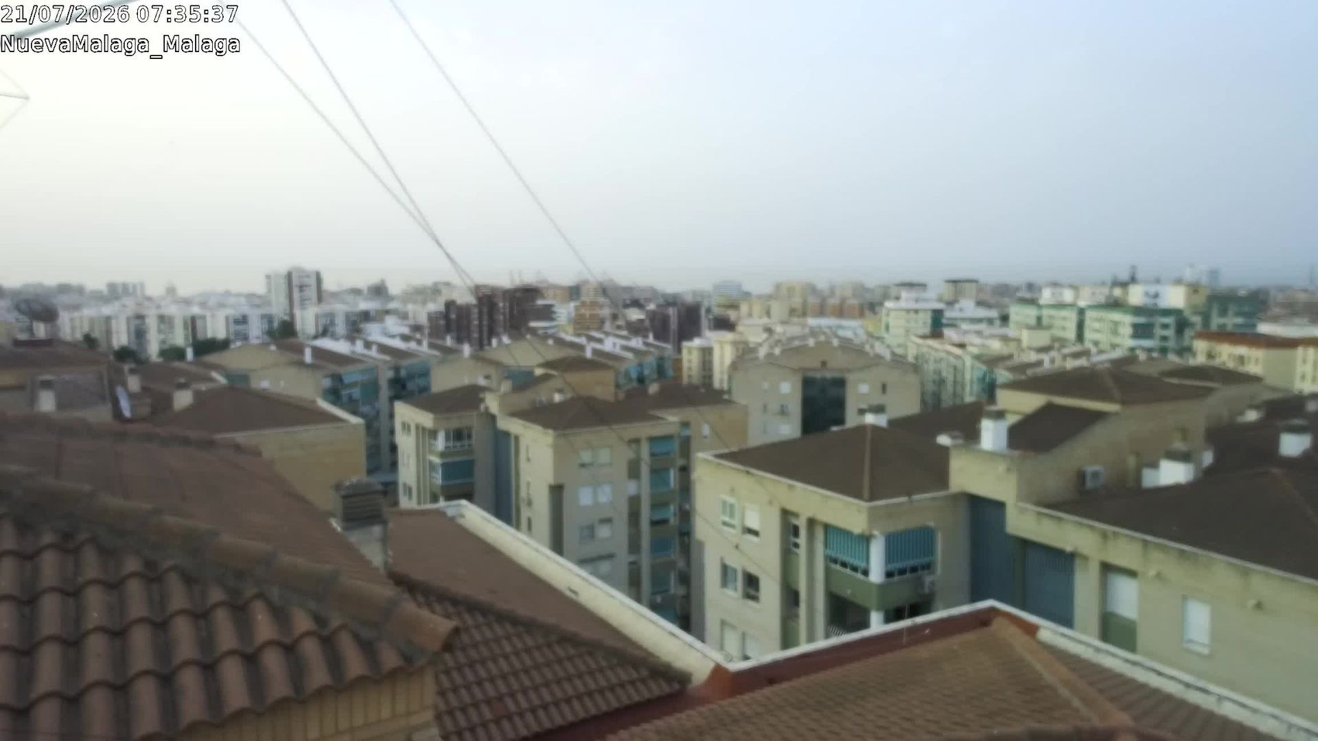 Archived image Webcam Malaga: New Malaga