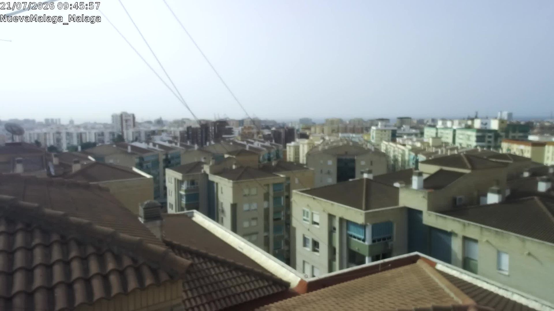 Archived image Webcam Malaga: New Malaga