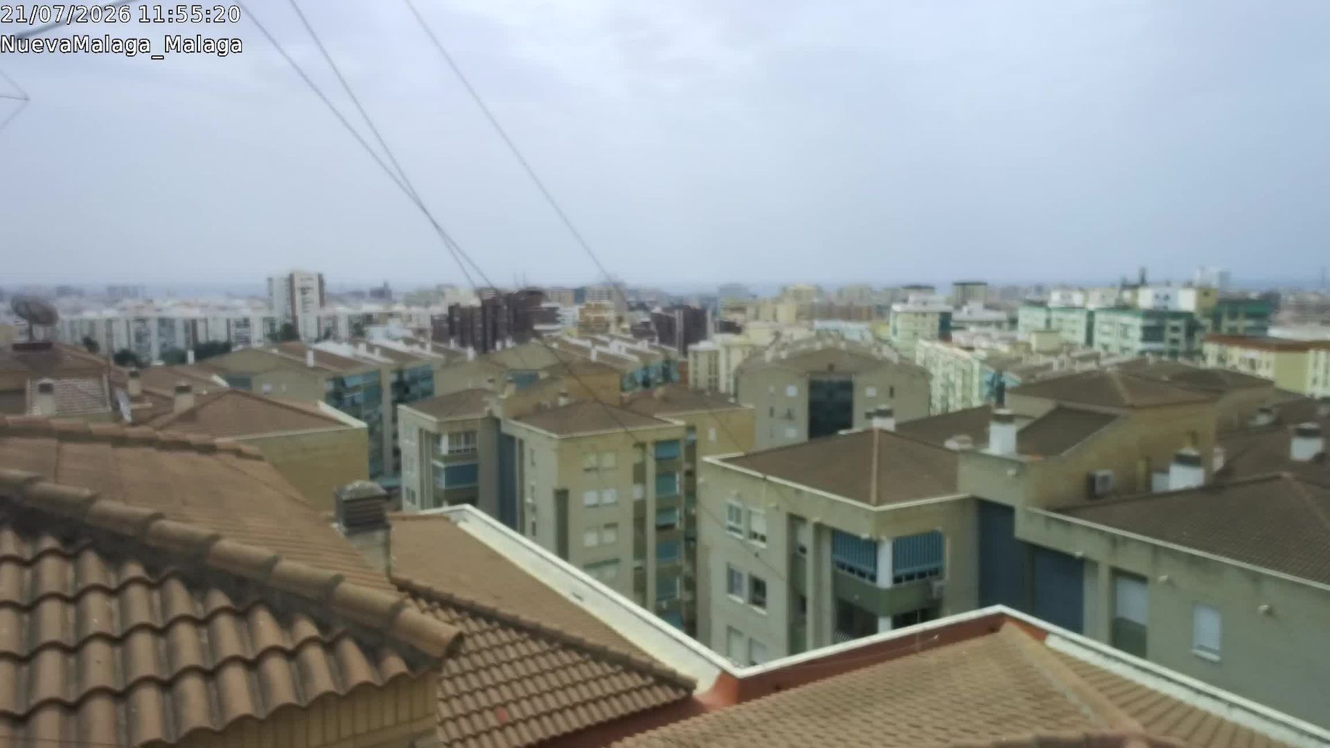 Archived image Webcam Malaga: New Malaga