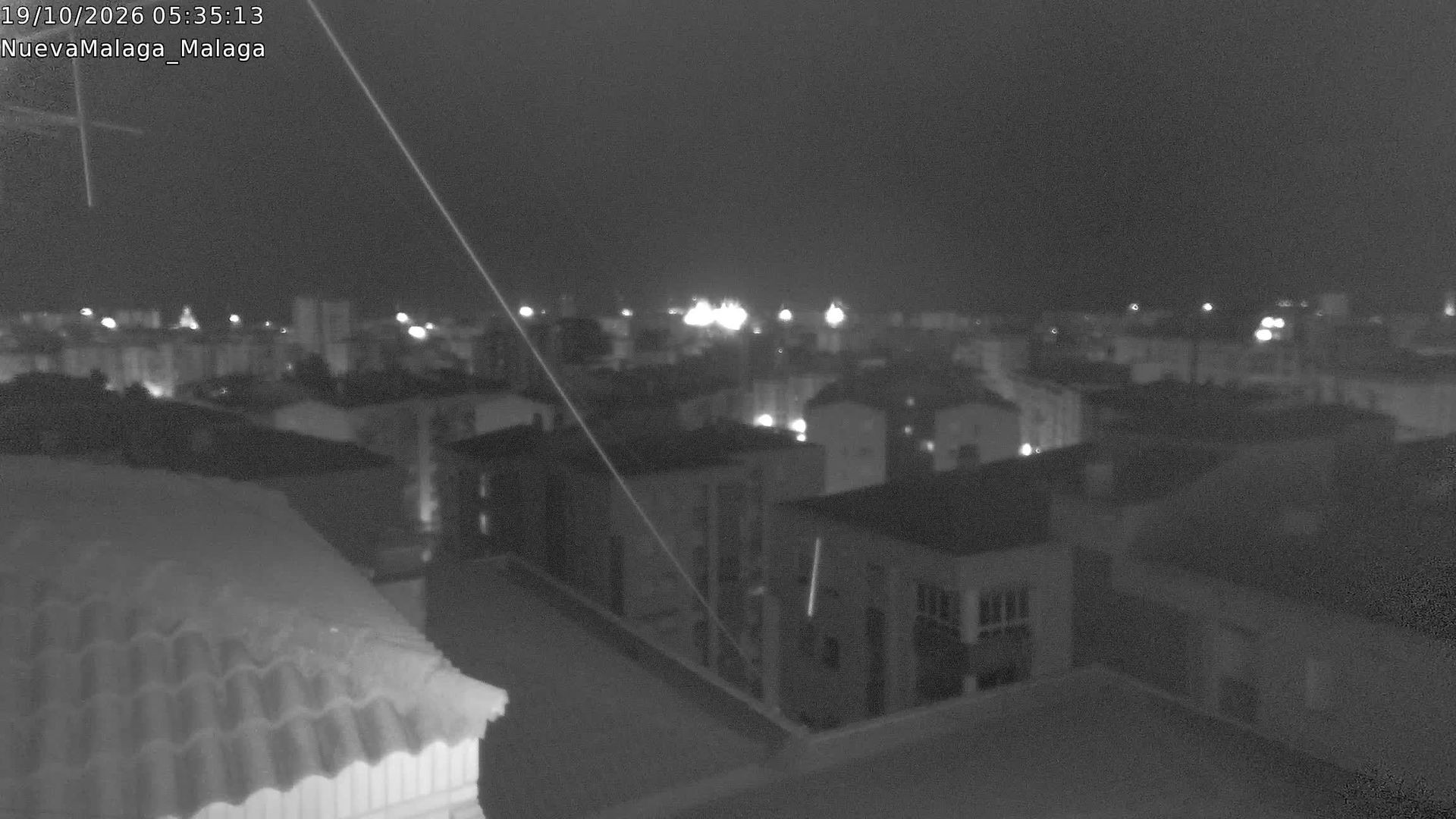 Archived image Webcam Malaga: New Malaga