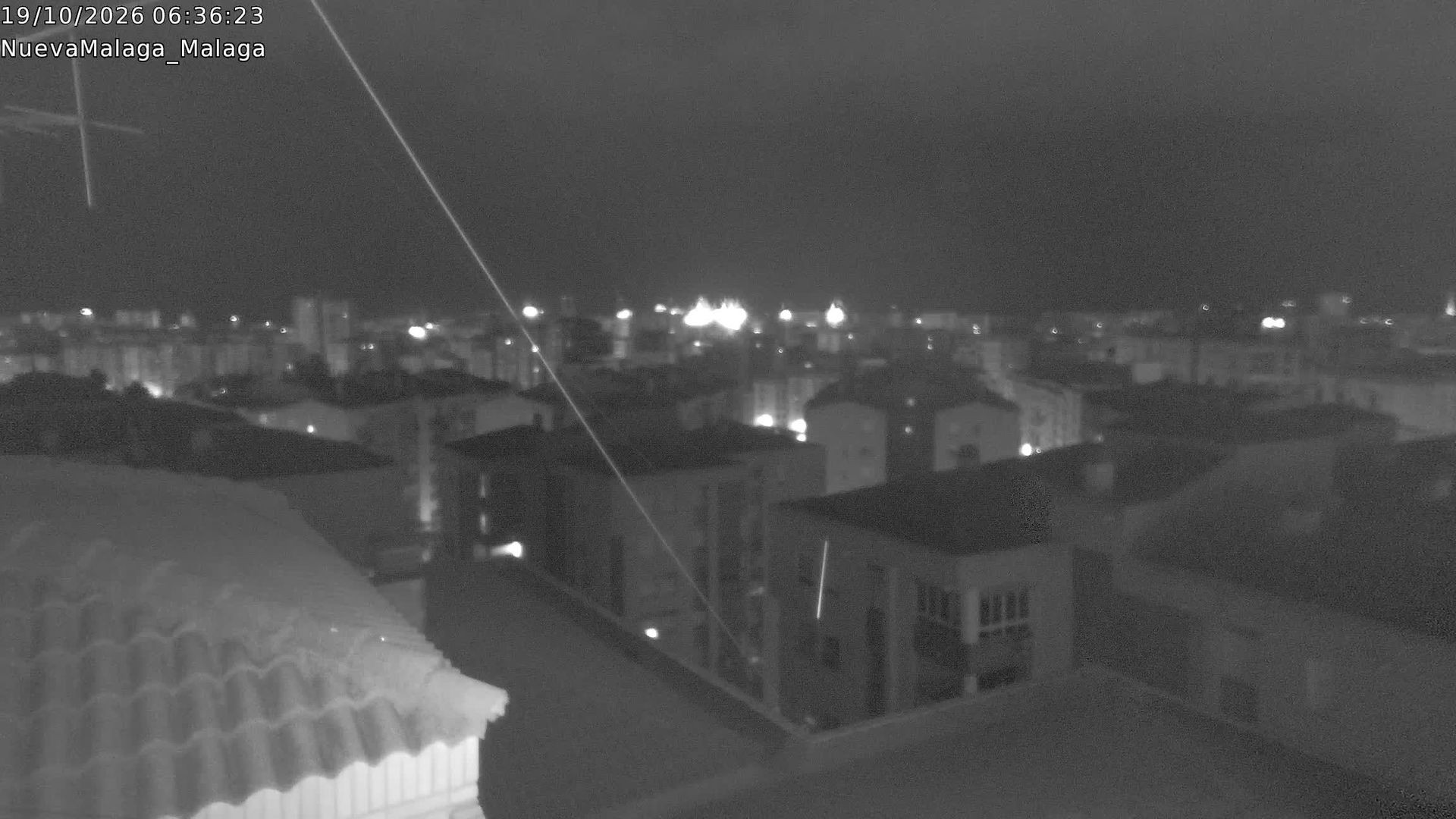Archived image Webcam Malaga: New Malaga