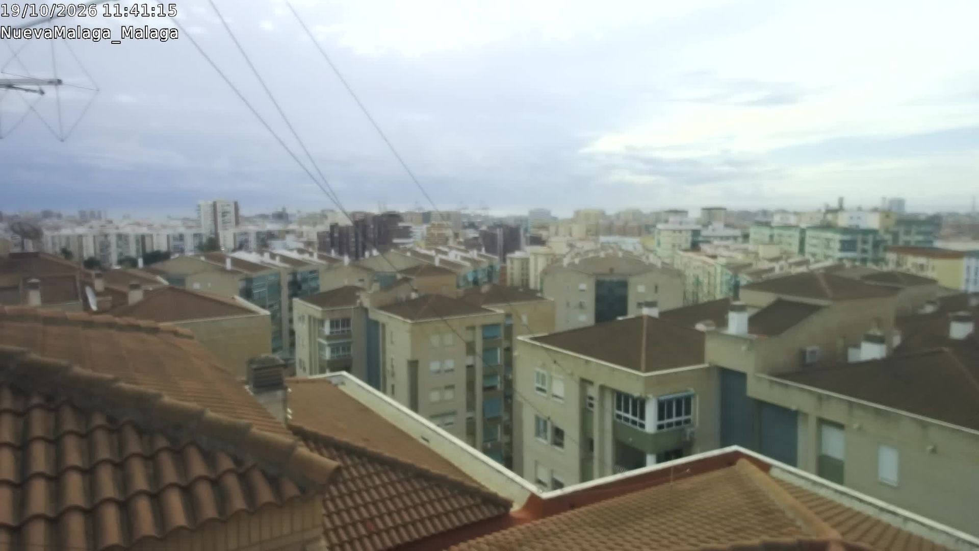 Archived image Webcam Malaga: New Malaga