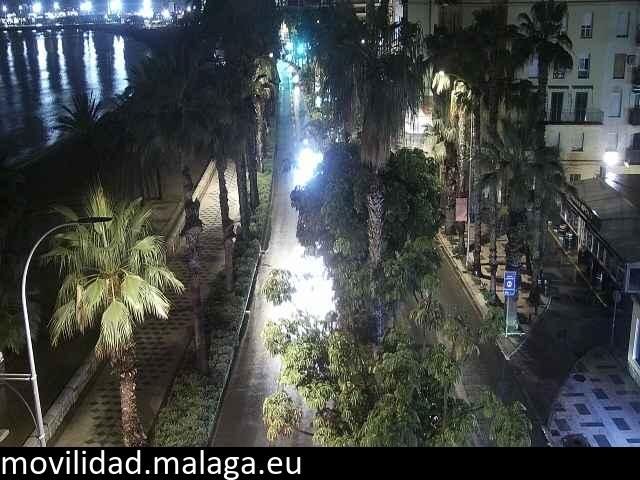 Archiv Foto Webcam Malaga: Strand Malagueta