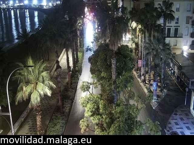 Archiv Foto Webcam Malaga: Strand Malagueta