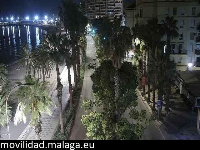 Archiv Foto Webcam Malaga: Strand Malagueta