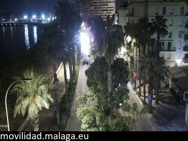 Archiv Foto Webcam Malaga: Strand Malagueta