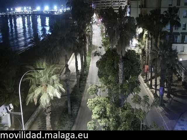 Archiv Foto Webcam Malaga: Strand Malagueta