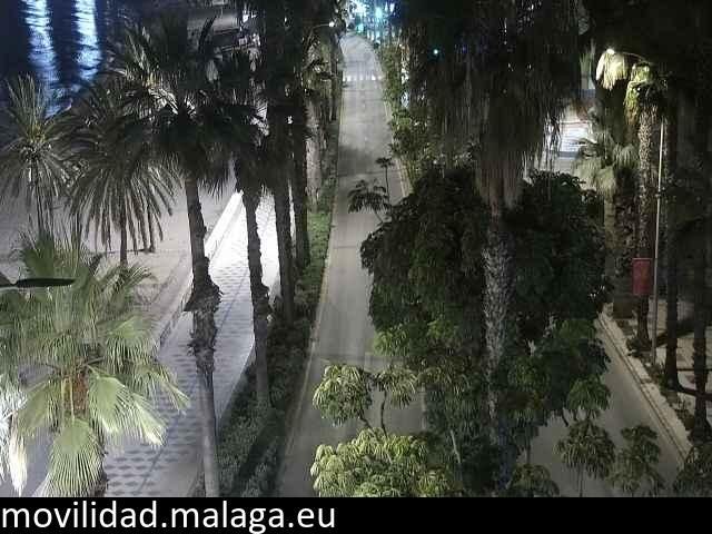 Archiv Foto Webcam Malaga: Strand Malagueta