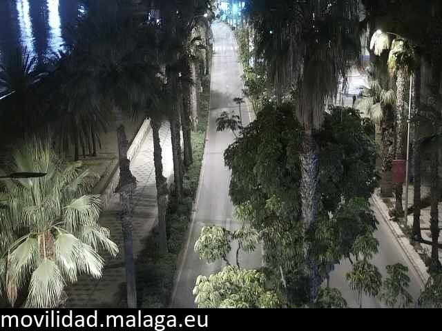 Archiv Foto Webcam Malaga: Strand Malagueta