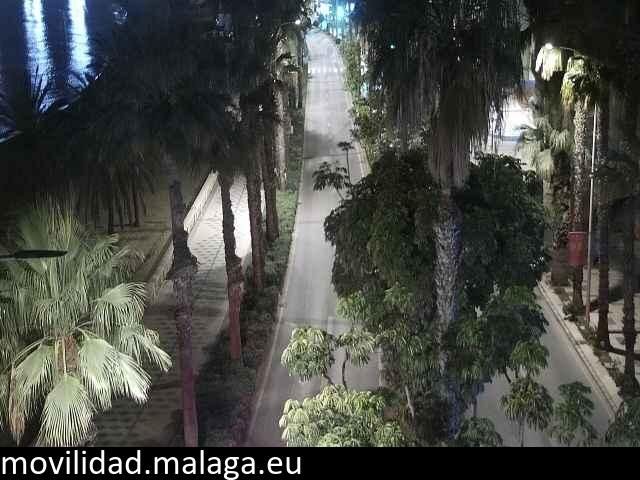 Archiv Foto Webcam Malaga: Strand Malagueta