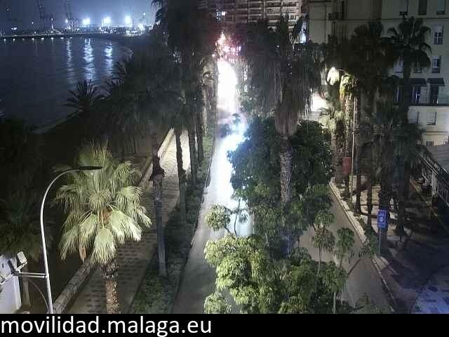 Archiv Foto Webcam Malaga: Strand Malagueta