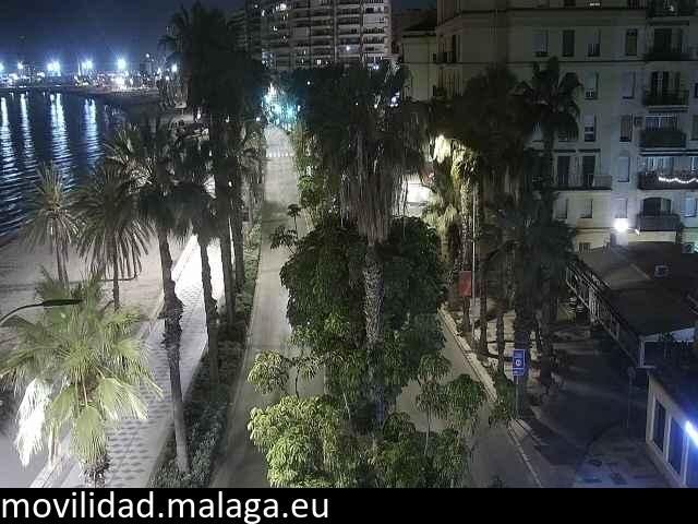 Archived image Webcam Beach Malaga Malagueta