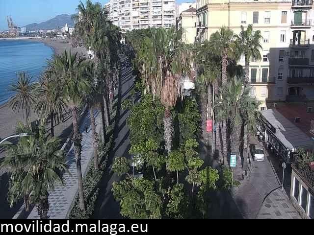 Archived image Webcam Beach Malaga Malagueta