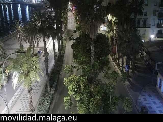 Archiv Foto Webcam Malaga: Strand Malagueta